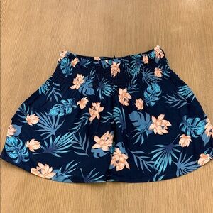 Tropical Floral Women's Pull On Shorts One Size